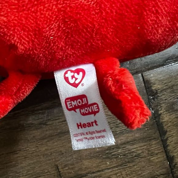 Ty Heart Emoji Movie - Picture 4 of 4